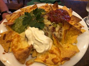 Nachos at The Alfred Free House in Farnham