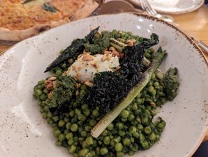 4/5 - Fregola - really fresh and tasty, but needs some seasoning at abarbistro in Portsmouth