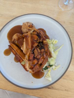 Vegan wellington at abarbistro in Portsmouth