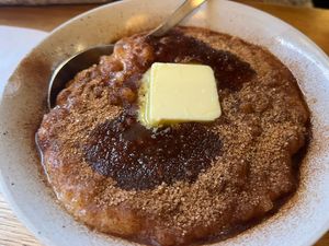 Christmas porridgee  at Grød - Christianshavns in Copenhagen