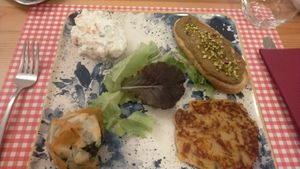 Entrée at Ristorante Peruggini in Vistarino