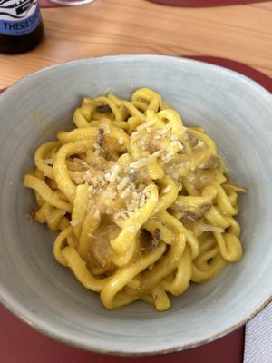 Carbonara  at Ristorante Peruggini in Vistarino