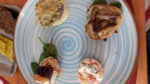 Antipasto misto at Ristorante Peruggini in Vistarino