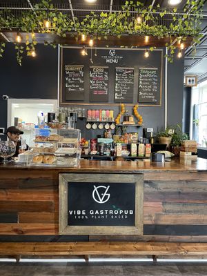 100% plant based vegan restaurant!!  at Vibe Gastropub in Fayetteville