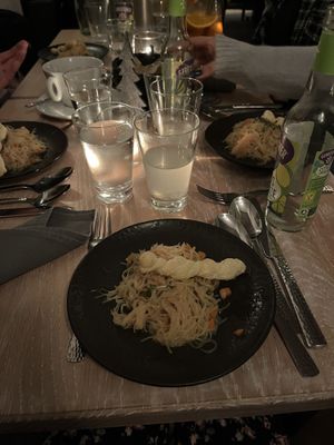 Glasnudelsalat (Teil eines veganen 6-Gang Menüs)  at Glüxxklee in Kalkar