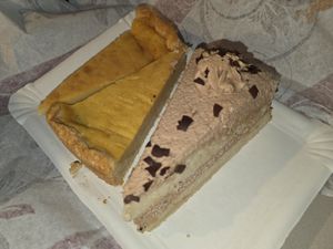 Alle Kuchen / Torten vegan: Mango Käsekuchen und Schokotorte at Glüxxklee in Kalkar
