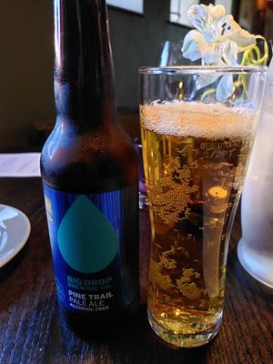 Non alcoholic beer (July 2022) at The Fox in Ilkley