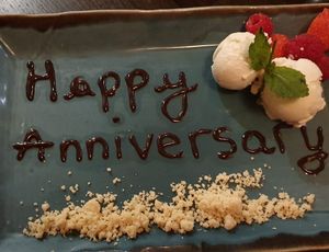 Surprise dessert (September 2022) at The Fox in Ilkley