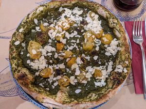 Garden at Acqua e Farina in Lugano