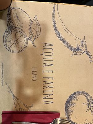   at Acqua e Farina in Lugano