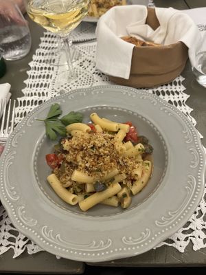 A bit boring pasta   at Me Cumpari Turiddu in Catania