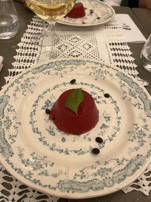 Dessert was original and good   at Me Cumpari Turiddu in Catania