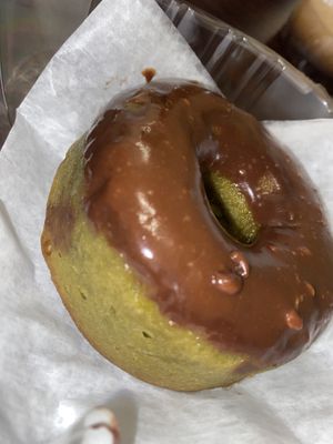Matcha donut  at Cafe Hey in Tampa
