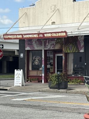 Outside of restaurant   at Cafe Hey in Tampa