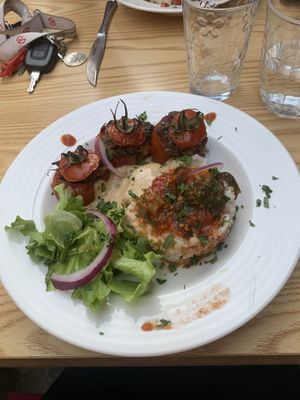 Tomatoes farcies  at Le Brocoli Gourmand in Chambery