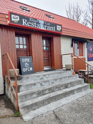  at Eldsto Art Cafe in Hvolsvollur