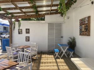 Outdoor seating  at Verdi in Tela