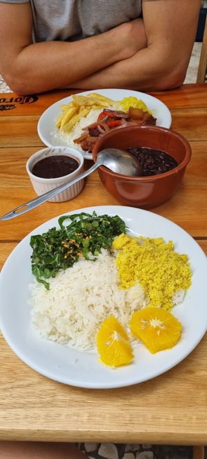 Feijoada at Zé Vegano in Rio De Janeiro