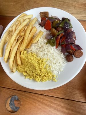 Not feijoada…. Forgot the name 😅😅😅😅 but tasted amazing   at Zé Vegano in Rio De Janeiro