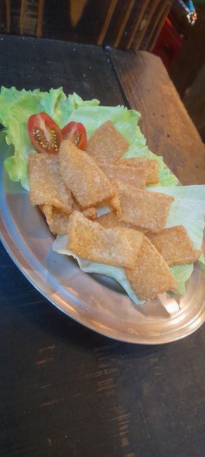 Torresminho vegan at Zé Vegano in Rio De Janeiro