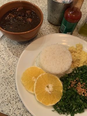 Feijoada at Zé Vegano in Rio De Janeiro