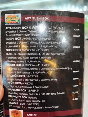  at Aita Sushi & Poke House in Bilbao