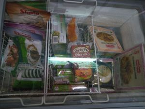 The freezer at Valiram Supermarket in Gran Canaria