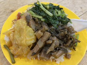   at Vegetarian Stall - Jurong Point 2 in West Singapore