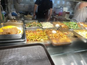 Choices   at Vegetarian Stall - Jurong Point 2 in West Singapore