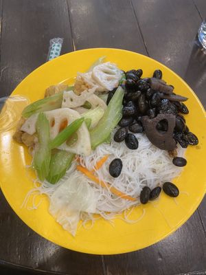   at Vegetarian Stall - Jurong Point 2 in West Singapore