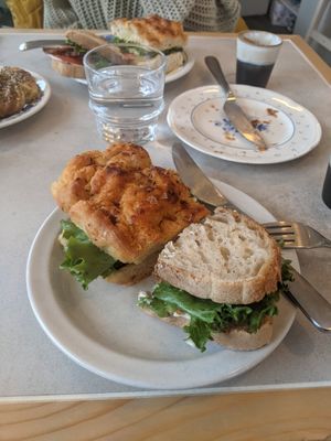 Foccaccia + (T)BLT Sandwich at Plantan Kaffihús in Reykjavik