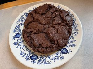 Chocolate cookie  at Plantan Kaffihús in Reykjavik