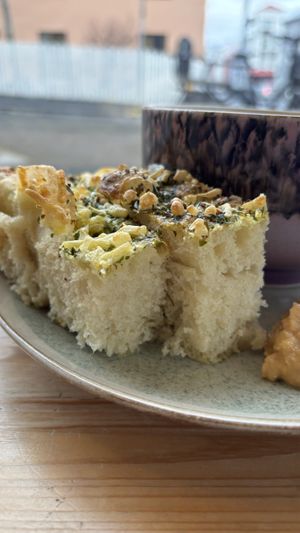 Focaccia   at Plantan Kaffihús in Reykjavik