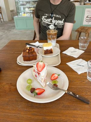 Back for more strawberry deliciousness  at Cafe Rebirth in Pyeongtaek