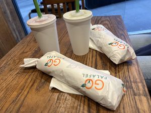   at Go Falafel - Charing Cross in London