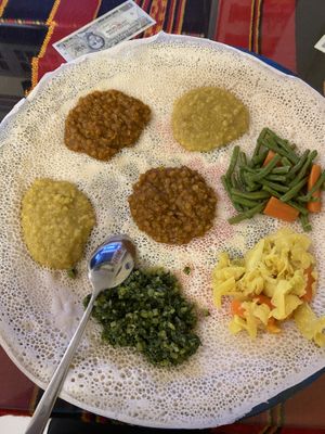   at Addis Ethiopian Restaurant in Phnom Penh