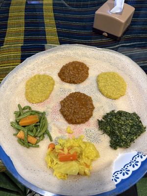   at Addis Ethiopian Restaurant in Phnom Penh