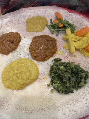   at Addis Ethiopian Restaurant in Phnom Penh