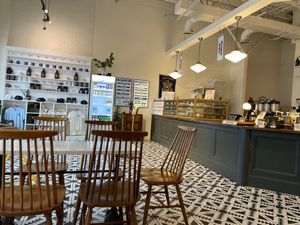 Counter area at Parlor Doughnuts in Branson