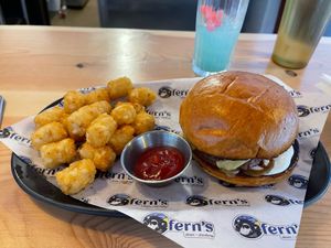 Patty Melt (substituted a bun for the Texas Toast) at Fern's Diner + Drinkery in Cascade