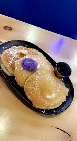 Vegan pancakes   at Fern's Diner + Drinkery in Cascade