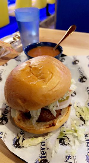 Beyond Classic Cheeseburger    at Fern's Diner + Drinkery in Cascade