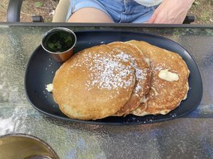 Short stack pancakes  at Fern's Diner + Drinkery in Cascade