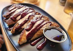 Stuffed French toast at Fern's Diner + Drinkery in Cascade