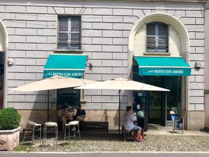 The venue  at Gelato Fatto Con Amore in Milan