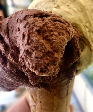 Chocolate orange   at Gelato Fatto Con Amore in Milan