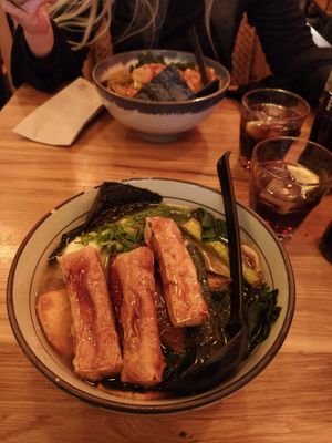 Veggie miso ramen 🔥 at Takumi Sapporo Ramen Kitchen in Barcelona