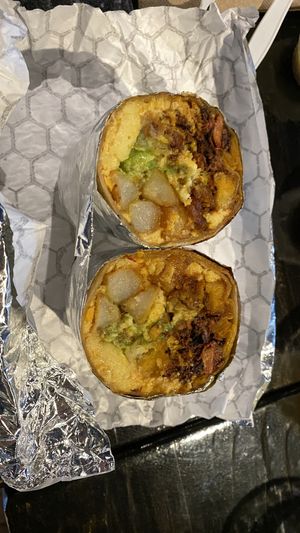 Classic burrito 🫨🫨🫨😍😍😍  at Scratch Breakfast in Vancouver