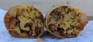 Scratch Burrito at Scratch Breakfast in Vancouver