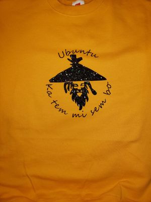 Home of the original Ubuntu wear at Goodvibes in Praia